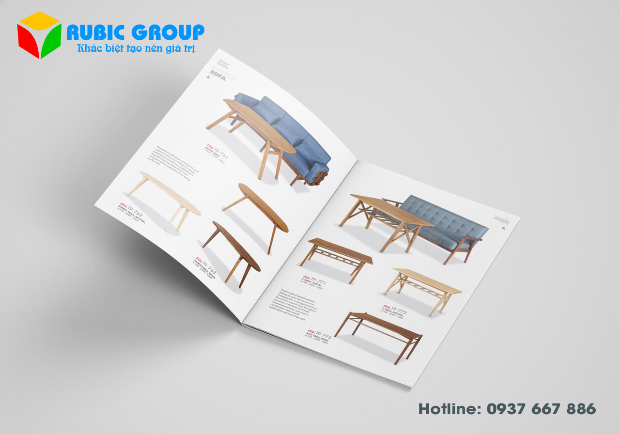 thiết kế catalogue nội thất tạ tphcm